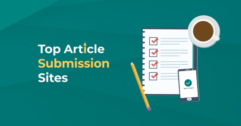 article submission sites list