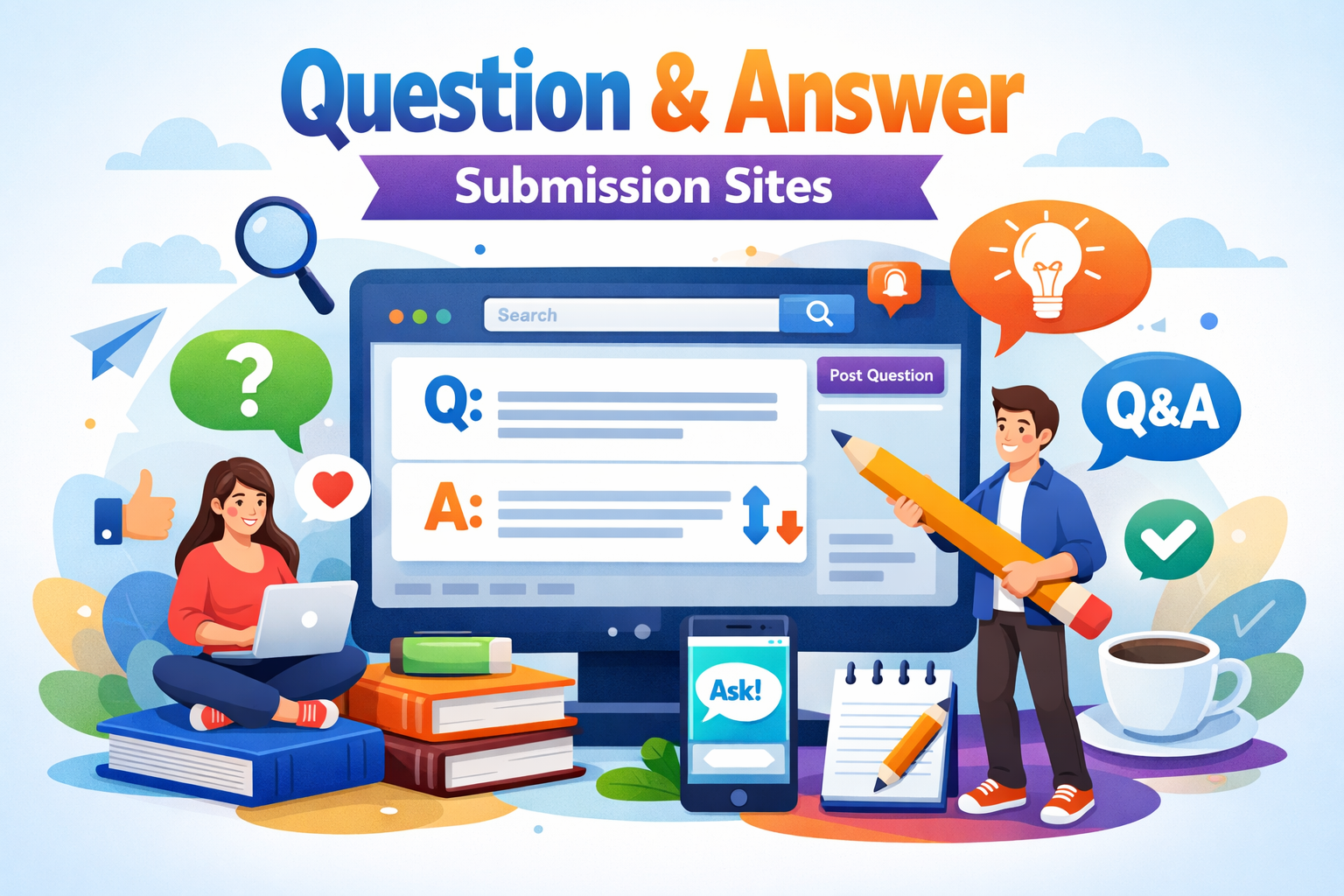 Question And Answer Submission Sites